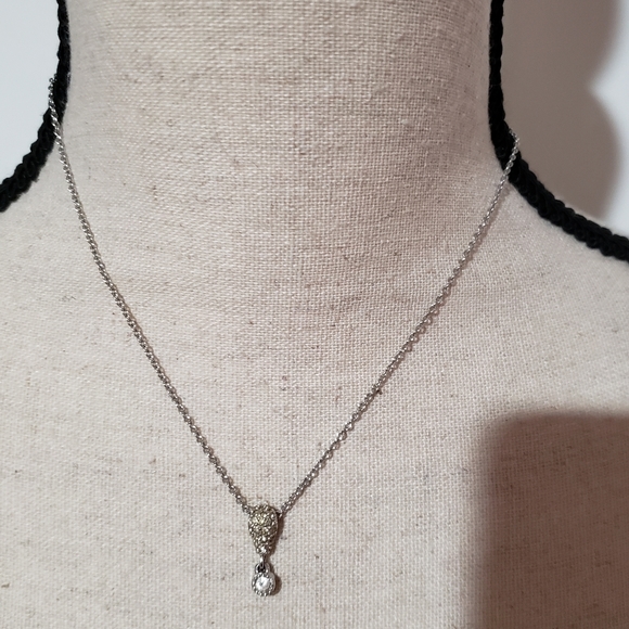 Christian Dior Silver Pendant necklace - Picture 2 of 3